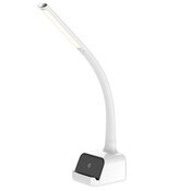 Wholesale - FLEX LED DESK LAMP W/WIRELESS CHARGING STATION C/P 4, UPC: 092903944604